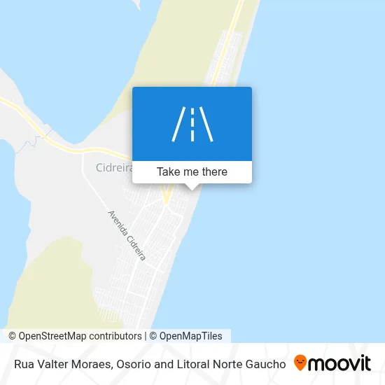 Rua Valter Moraes map