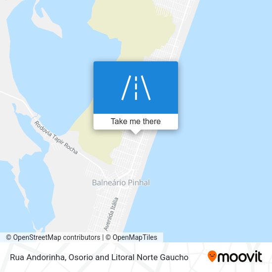 Rua Andorinha map