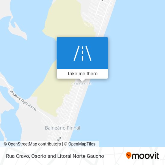 Rua Cravo map