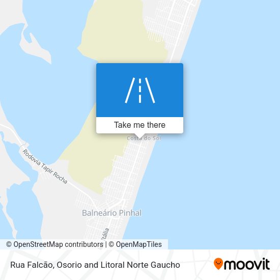 Rua Falcão map