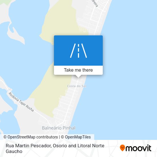 Rua Martin Pescador map