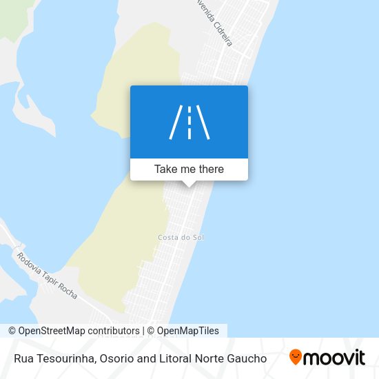Rua Tesourinha map