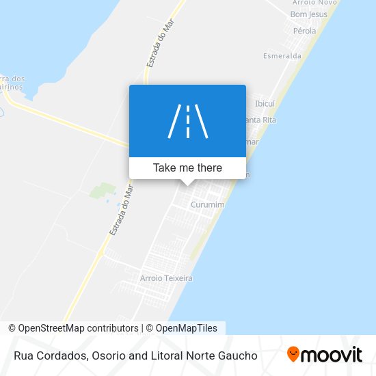 Rua Cordados map