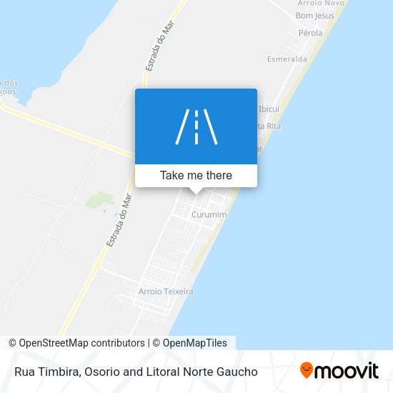 Rua Timbira map