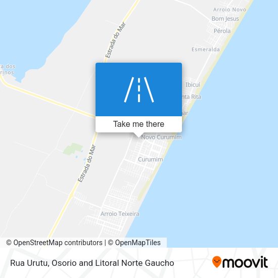 Rua Urutu map