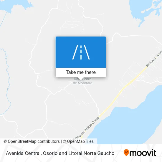 Avenida Central map