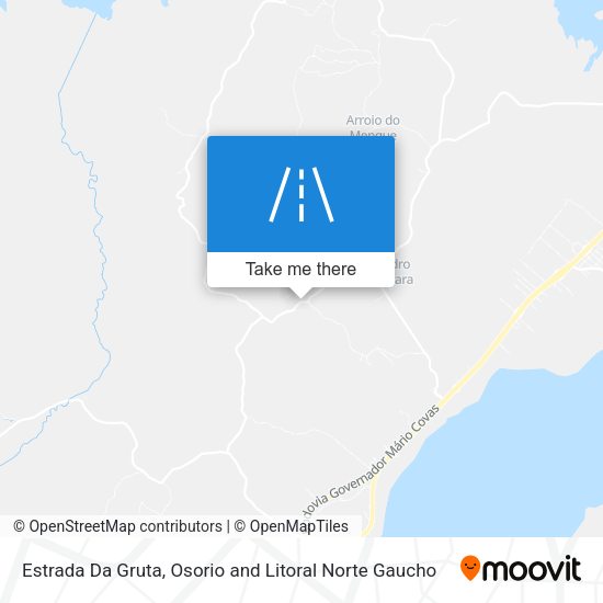 Estrada Da Gruta map