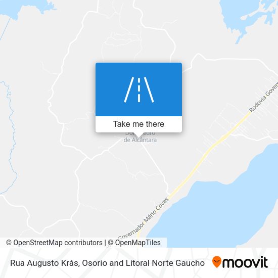 Rua Augusto Krás map