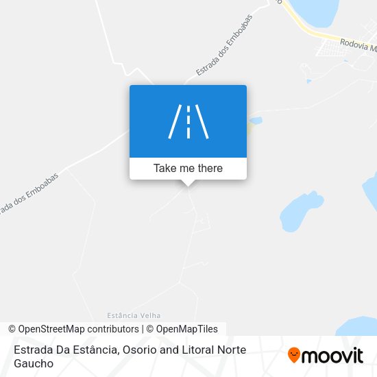 Estrada Da Estância map