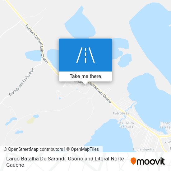 Largo Batalha De Sarandi map