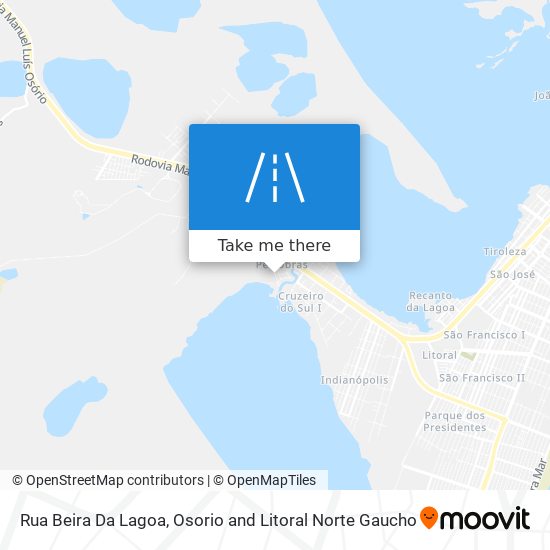 Rua Beira Da Lagoa map