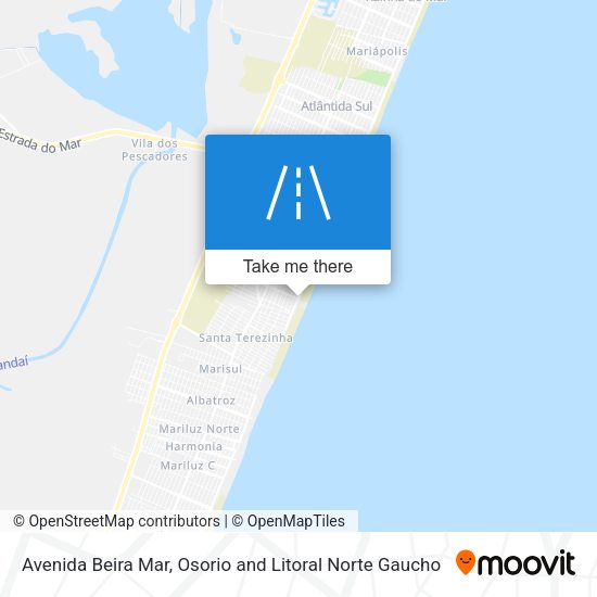 Avenida Beira Mar map