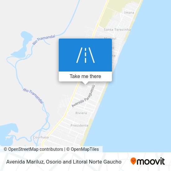 Avenida Mariluz map