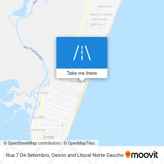 Rua 7 De Setembro map