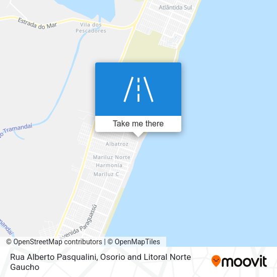 Rua Alberto Pasqualini map
