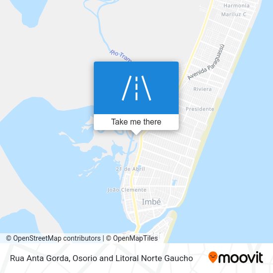 Rua Anta Gorda map