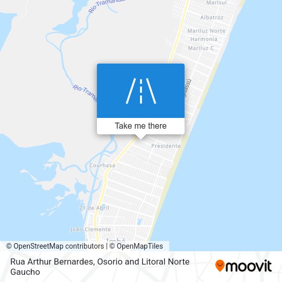 Rua Arthur Bernardes map