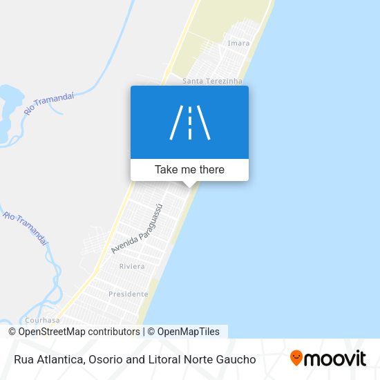 Rua Atlantica map