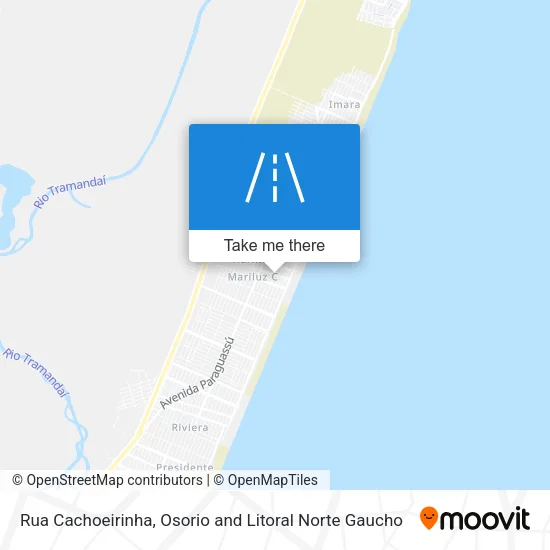 Rua Cachoeirinha map