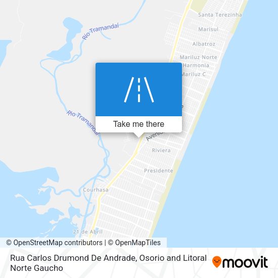 Rua Carlos Drumond De Andrade map