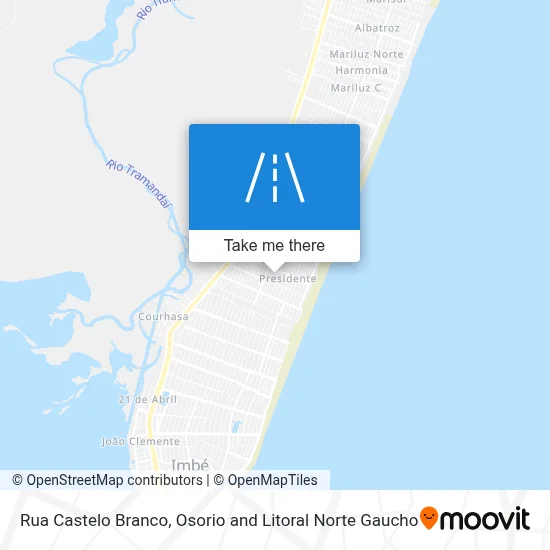 Rua Castelo Branco map