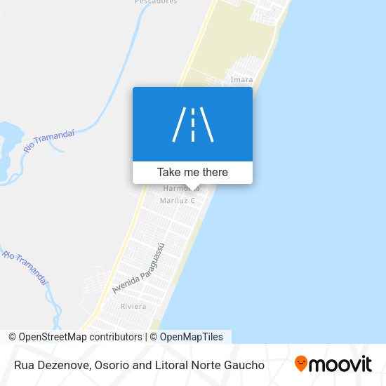 Rua Dezenove map