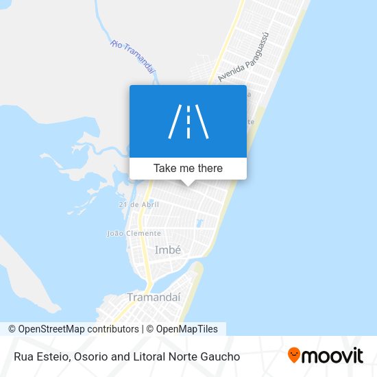 Rua Esteio map