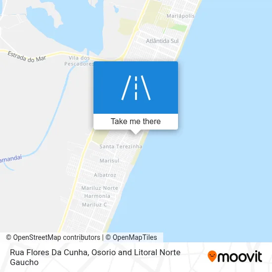 Rua Flores Da Cunha map