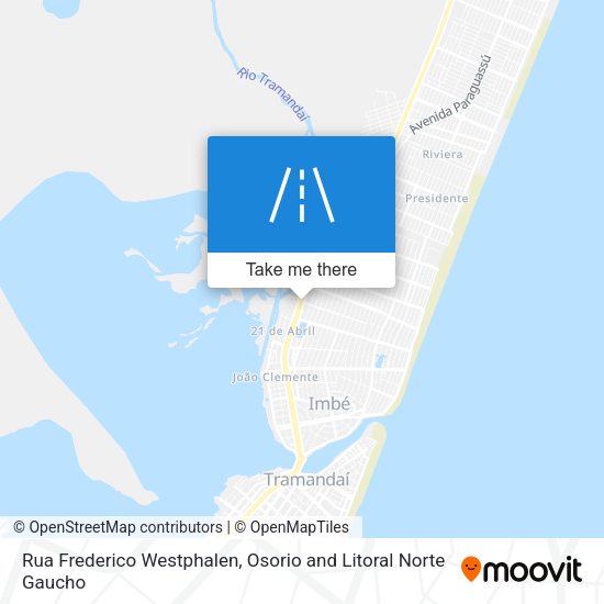 Rua Frederico Westphalen map