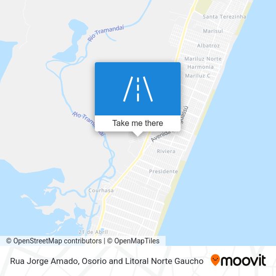 Rua Jorge Amado map