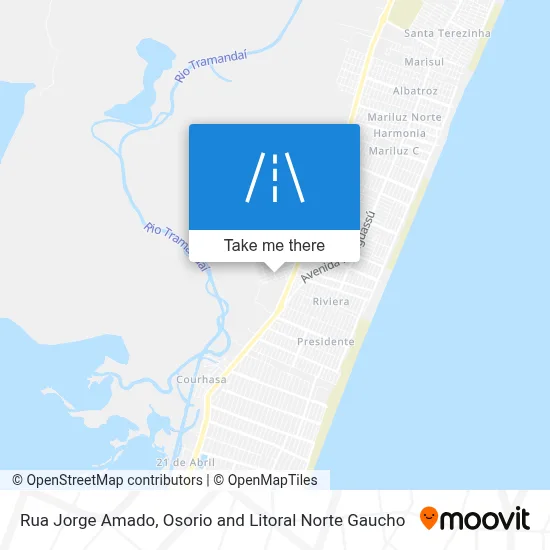 Rua Jorge Amado map