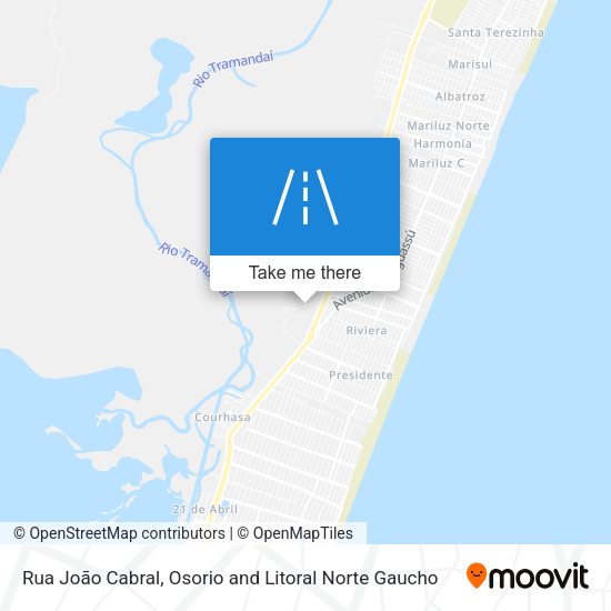Rua João Cabral map