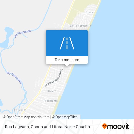 Rua Lageado map