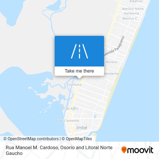 Rua Manoel M. Cardoso map