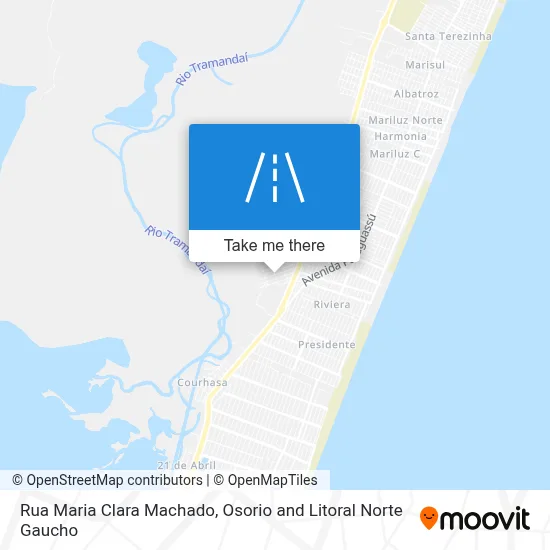 Rua Maria Clara Machado map
