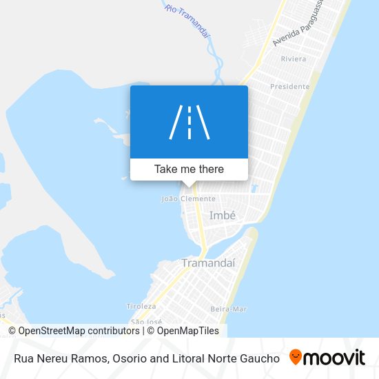 Rua Nereu Ramos map