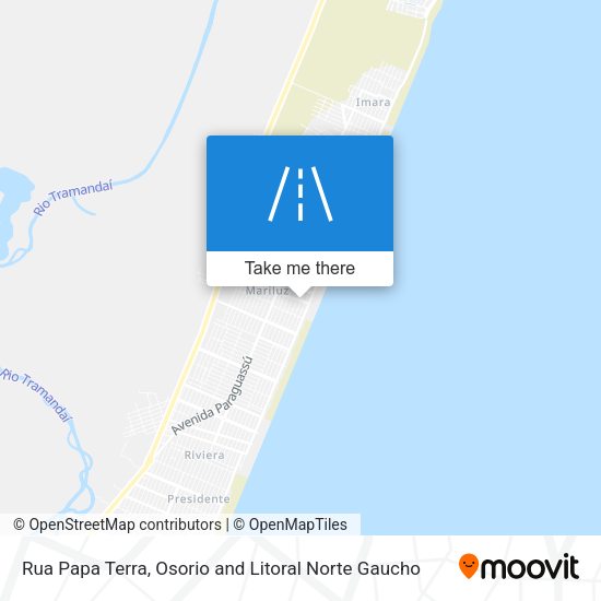 Rua Papa Terra map
