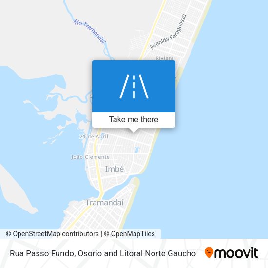 Rua Passo Fundo map