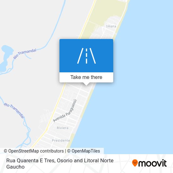 Rua Quarenta E Tres map