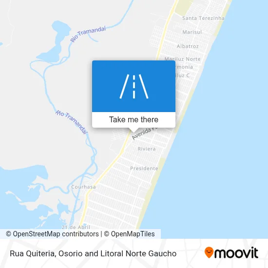 Rua Quiteria map