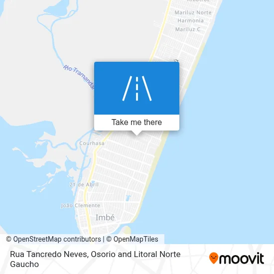 Rua Tancredo Neves map