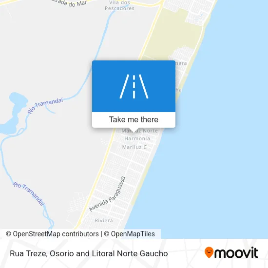 Rua Treze map