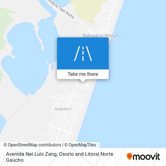 Avenida Nei Luís Zang map