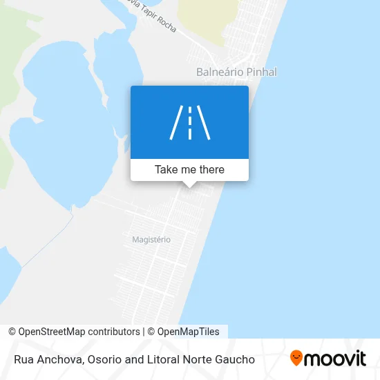 Rua Anchova map