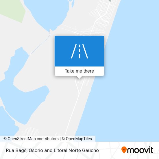 Rua Bagé map