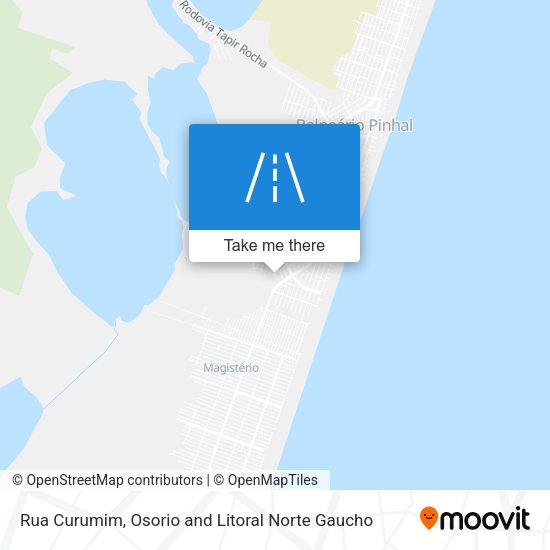 Rua Curumim map