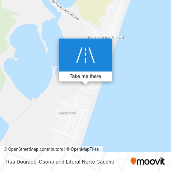 Rua Dourado map