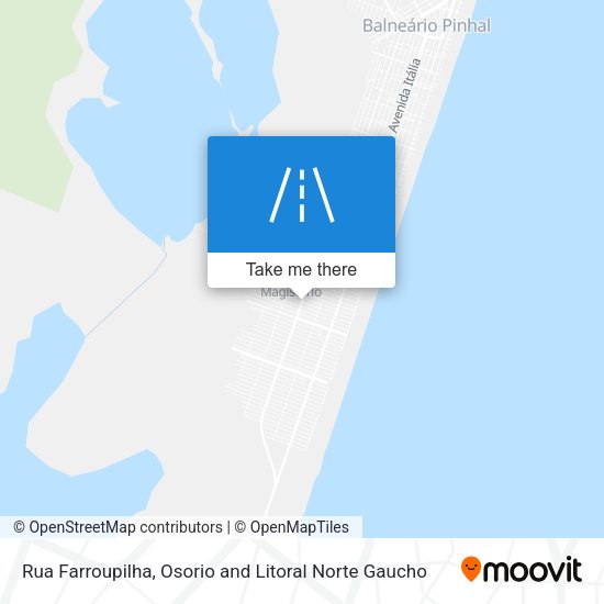 Rua Farroupilha map