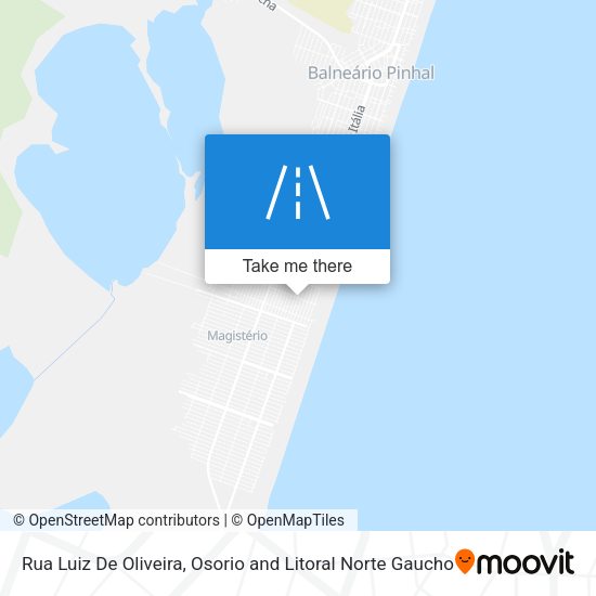 Rua Luiz De Oliveira map