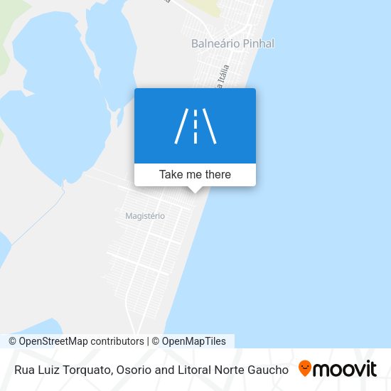 Rua Luiz Torquato map